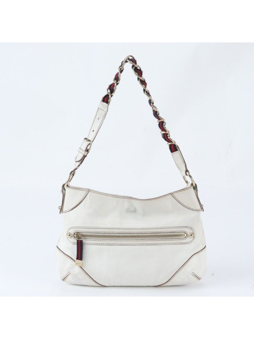 Gucci Sherry Line Leather Chain Shoulder Bag
